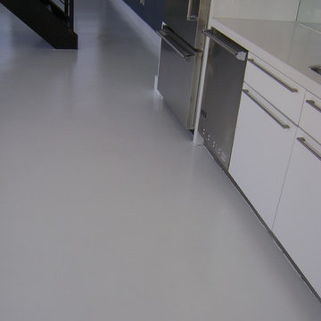 White Loft Floors Hollywood