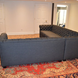 Sectional Sofa Tufted Back - Products