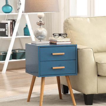 Oslo 2 Drawer End Table