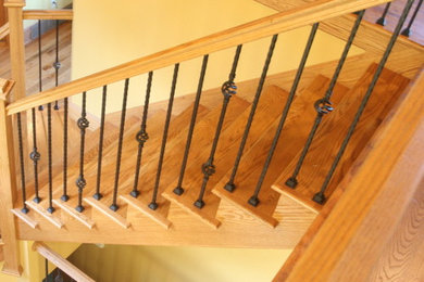 Stairs and Metal Spindles