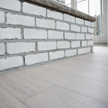 Rustic Ivory Wide Plank Strand Bamboo Flooring