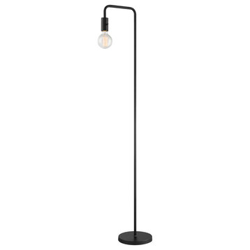 Lite Source LS-83338BLK Nilmani - One Light Floor Lamp