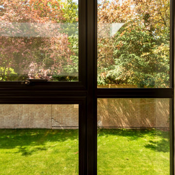 Steel Look Contemporary Exterior Doors