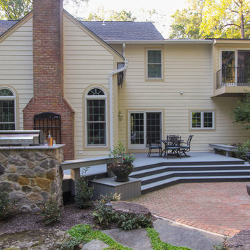 Glen Arm Outdoor Deck and Stone Grill