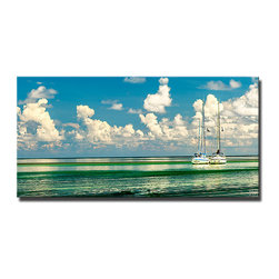 Ready2HangArt - "Bon Voyage" Canvas Art By Bruce Bain, 20"x40" - Prints And Posters