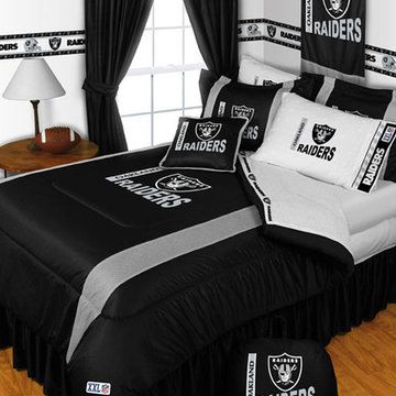 NFL Oakland Raiders Bedding and Room Decorations