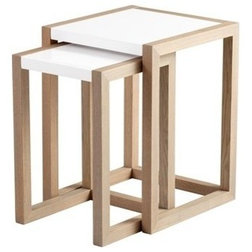 Contemporary Side Tables And End Tables by Cathy Hobbs Design Recipes