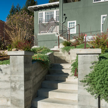 Retaining Wall & Stairs