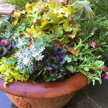 Fall Container Garden Design