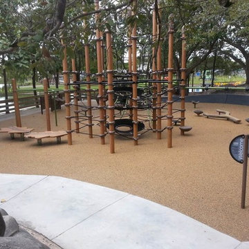 No Fault Safety Surface for residential and commercial playgrounds.