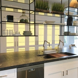 Southampton, NY &ndash; Transitional &ndash; White Kitchen Cabinetry - Kitchen Cabinetry