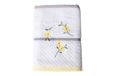 Spring Garden Bath Towel