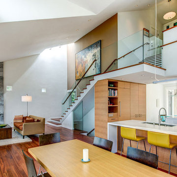 Dining Area, Kitchen & Living Beyond