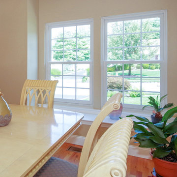 New Windows in Gorgeous Dining Room - Renewal by Andersen Long Island, Queens & 