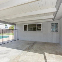 Backyard porch