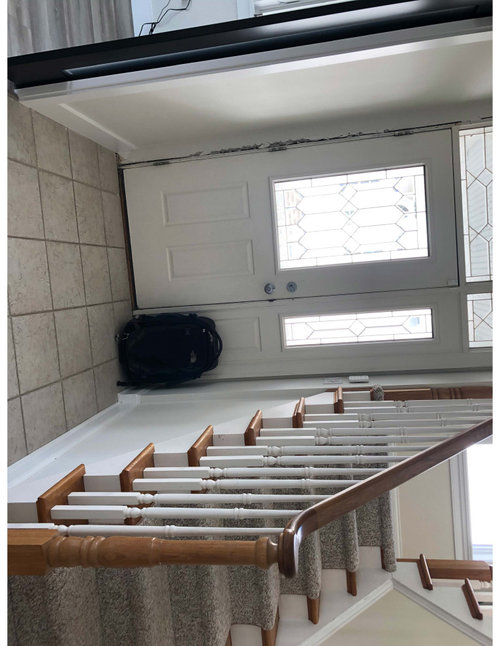 Should console/mirror be centered on wall or aligned with hallway?