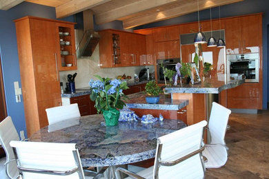 Trendy kitchen photo in Orange County