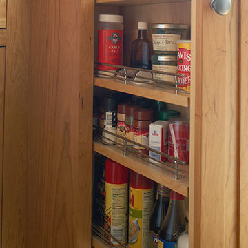 Shaker cherry kitchen