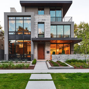 75 Beautiful Contemporary Exterior Home  Pictures Ideas 