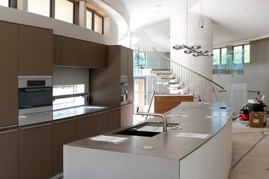 Photos of a New Forest kitchen project by Stewart Carr Design