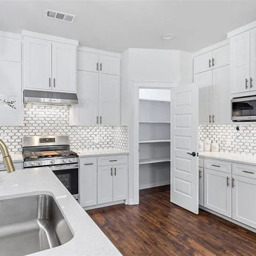 Full Home Remodeling Project in Houston (Kitchen with pantry view)