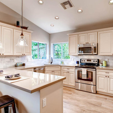 10 Design Tips for Your Kitchen with Antique White Kitchen Cabinets