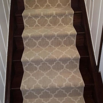 Traditional Custom Stair Runner in Aurora East Village