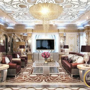 Arabic house design from LUXURY ANTONOVICH DESIGN