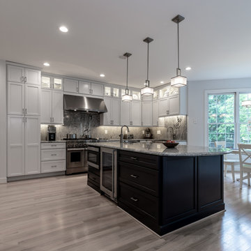 Amazing Kitchen and Living Room Remodel in Dunn Loring, Virginia