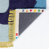 Novogratz Atticus Noah Hand Tufted Wool Blue Area Rug 4'x6'
