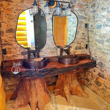 Custom Rustic Vanities