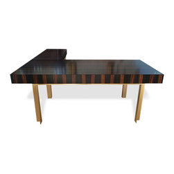 Austin Table Desk with Return - Desks And Hutches