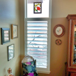 Cafe Shutters with Continuous  Frame - Interior Shutters