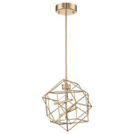 Lite Source - Stacia LED Mini Pendant, French Gold Finished - Stylish and bold. Make an illuminating statement with this fixture. An ideal lighting fixture for your home.&nbsp