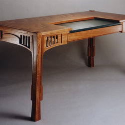 Desk Back View - Products