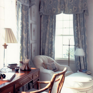 Soothing Sitting Room Osterville Showhouse