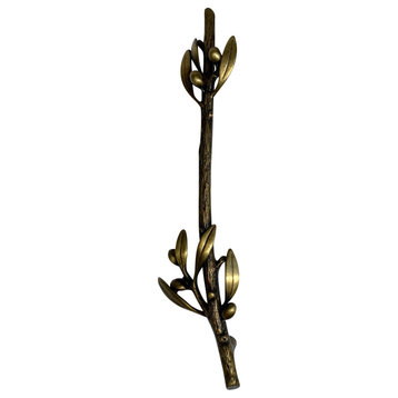 Olive Branch Handle 13", Bronze