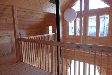 Foto de diseño residencial escandinavo de tamaño medio