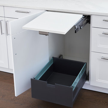 Lift Up Shelf For Appliances | Riverside, Greenwich New Residence