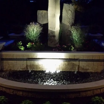 Front yard entrance