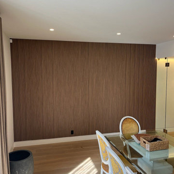 Dining Room wallpaper installation Johns Creek, GA