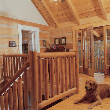 White - Modified Prestwick Log Home