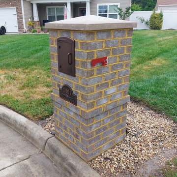 Custom Brick Mailbox