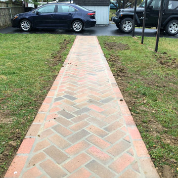 Brick Paver Walkway and Steps in Tenleytown, Washington DC