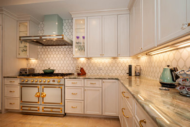 Inspiration for a contemporary kitchen remodel in Miami