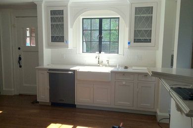 Traditional kitchen in New York.