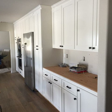 White Painted Kitchen | Snows Custom Cabinetry