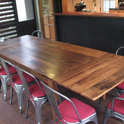 Reclaimed Tables with Extensions - Dining Tables