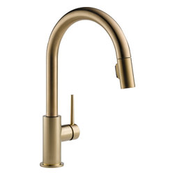 Delta Trinsic&reg; Single Handle Pull-Down Kitchen Faucet - Kitchen Faucets