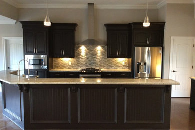 Example of a trendy kitchen design in Jackson